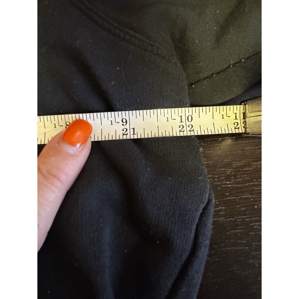 Harley Davidson Bling Women's Size Xl Black Full Zip Hoodie Sweatshirt EUC A30 - Picture 7 of 9